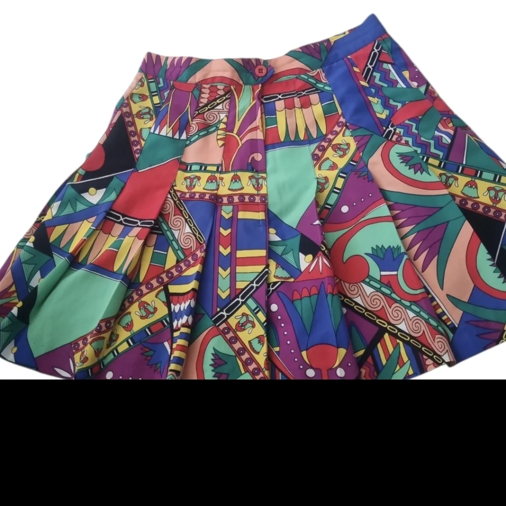Head Multicolor Geometric Mini Skirt - Picture 4 of 7